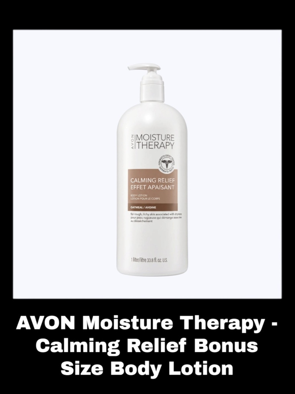 AVON Moisture Therapy - Calming Relief Bonus Size Body Lotion